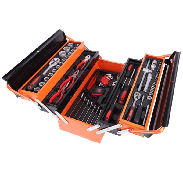 Boscos 168-Piece Tools Box – Complete Mechanics Tool Set for Home, Auto Repair & DIY Projects