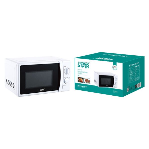 Winning Star 20L Mechanical Microwave Oven – Compact, Durable, and Easy-to-Use Kitchen Appliance - Image 4