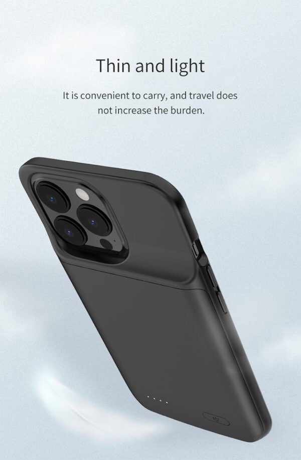 5000mAh Battery Case & Portable Charger for iPhone – Extended Power & Protection - Image 7